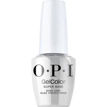 Baza pentru Lacul de Unghii Semipermanent Vegan si Hema-Free - OPI Gel Color Super Base Base Coat, 15 ml