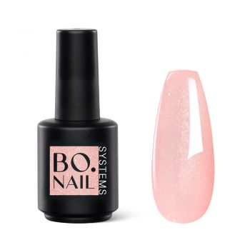 Baza pentru Unghii Gel BO.NAIL Rubber Base Diamond Warm Pink