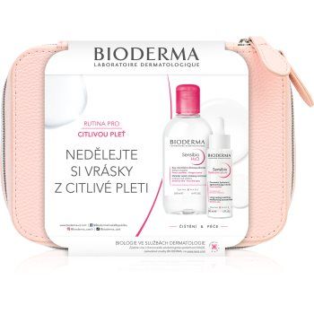 Bioderma Sensibio Set set cadou de Crăciun pentru piele sensibilă