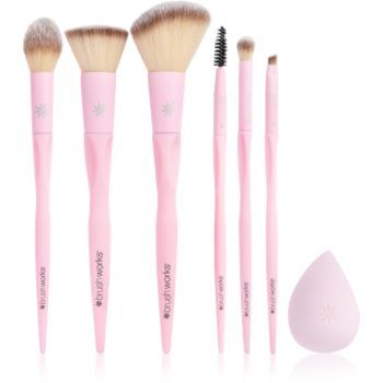 Brushworks Must-Have Brush Set Complexion set perii machiaj