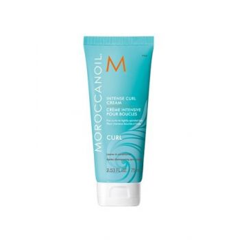 Crema hidratanta pentru par ondulat si cret, Moroccanoil, Intense Curl, 75 ml