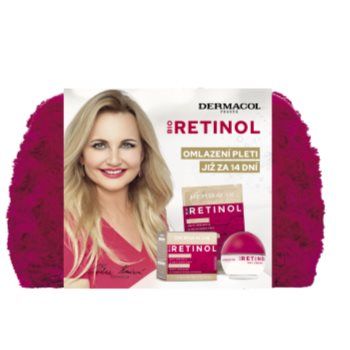 Dermacol Bio Retinol set cadou pentru intinerirea pielii