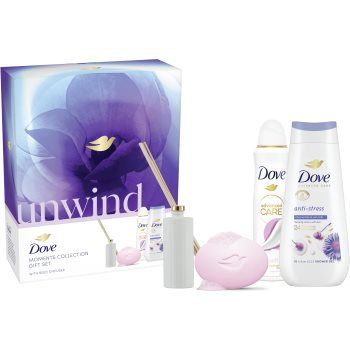 Dove Unwind set cadou + difuzor