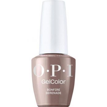 Lac de Unghii Semipermanent Vegan si Hema-Free - OPI Gel Color, nuanta Bonfire Serenade, 15 ml