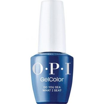 Lac de Unghii Semipermanent Vegan si Hema-Free - OPI Gel Color, nuanta Do You Sea What I Sea?, 15 ml