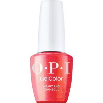 Lac de Unghii Semipermanent Vegan si Hema-Free - OPI Gel Color, nuanta Heart and Con-Soul, 15 ml