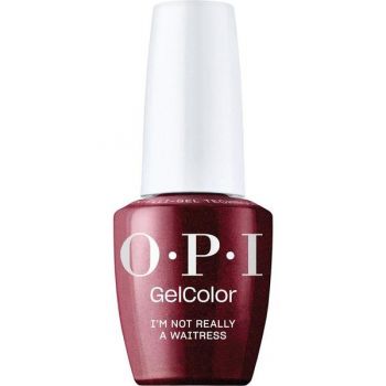 Lac de Unghii Semipermanent Vegan si Hema-Free - OPI Gel Color, nuanta I'm Not Really a Waitress™, 15 ml