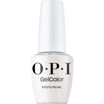 Lac de Unghii Semipermanent Vegan si Hema-Free - OPI Gel Color, nuanta Kyoto Pearl, 15 ml