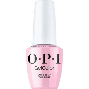 Lac de Unghii Semipermanent Vegan si Hema-Free - OPI Gel Color, nuanta Love is in the Bare, 15 ml