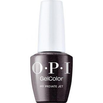 Lac de Unghii Semipermanent Vegan si Hema-Free - OPI Gel Color, nuanta My Private Jet, 15 ml