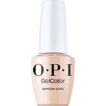 Lac de Unghii Semipermanent Vegan si Hema-Free - OPI Gel Color, nuanta Samoan Sand, 15 ml