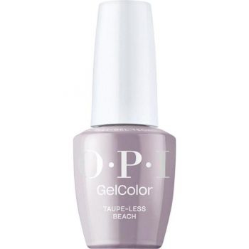 Lac de Unghii Semipermanent Vegan si Hema-Free - OPI Gel Color, nuanta Taupe-less Beach, 15 ml