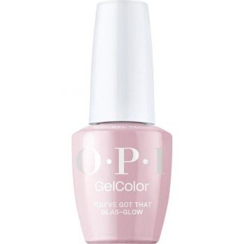 Lac de Unghii Semipermanent Vegan si Hema-Free - OPI Gel Color, nuanta You’ve Got that Glas-glow, 15 ml