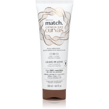 Match. Ciência das Curvas crema de par