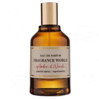 Parfum Amber And Neroli, Fragrance World, apa de parfum 80 ml, unisex - inspirat din Black Pepper  Amber by Neroli Zielinski  Rozen