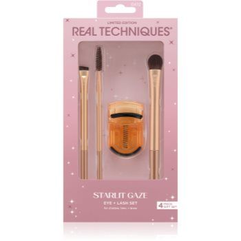 Real Techniques Starlit Gaze Eye + Lash Set set perii machiaj (pentru ochi și sprâncene)