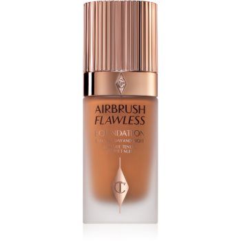 Charlotte Tilbury Airbrush Flawless Foundation fond de ten cu acoperire ridicată cu efect matifiant