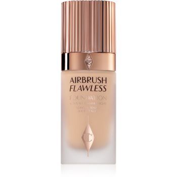 Charlotte Tilbury Airbrush Flawless Foundation fond de ten cu acoperire ridicată cu efect matifiant