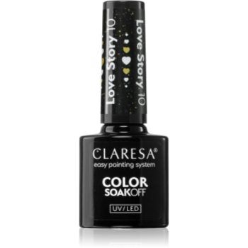 Claresa SoakOff UV/LED Color Love Story lac de unghii sub forma de gel