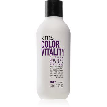 KMS Color Vitality Blonde Conditioner balsam pentru parul blond cu suvite