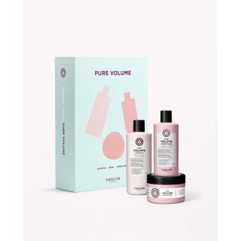 Maria Nila Pure Volume Holiday Box set cadou pentru păr cu volum