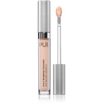 PÜR Cosmetics 4-in-1 Sculpting Concealer hidratant anticearcan pentru fata si zona ochilor