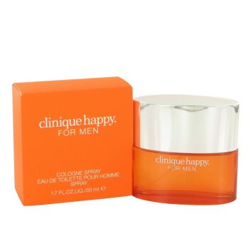 Apa de toaleta Clinique Happy for Men (Concentratie: Apa de Toaleta, Gramaj: 50 ml)