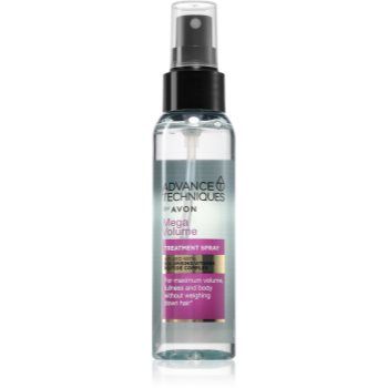 Avon Advance Techniques Mega Volume spray care nu necesita clatire pentru păr cu volum