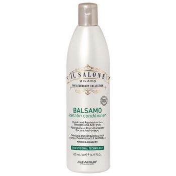 Balsam pentru Par Deteriorat si Slabit - Il Salone Milano Professional Keratin Conditioner, 500 ml