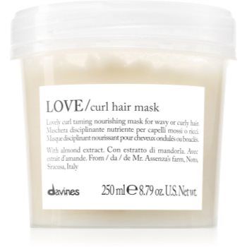 Davines Love Curl Hair Mask Masca intens hrănitoare pentru păr creț