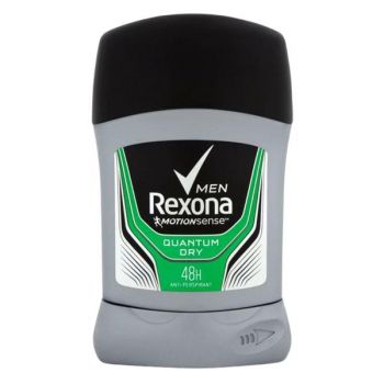 Deodorant Antiperspirant Stick pentru Barbati Quantum - Rexona Men MotionSense Quantum Dry 48h, 50 ml