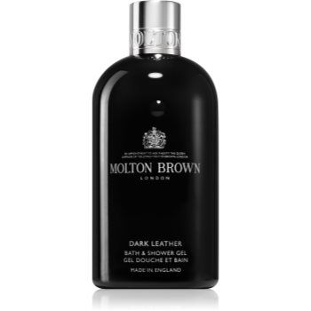 Molton Brown Dark Leather Bath & Shower Gel dus relaxant si gel de baie