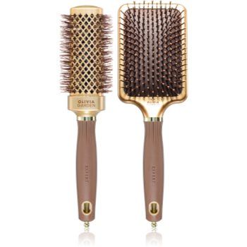 Olivia Garden Brown & Gold Set set cadou pentru păr pentru femei