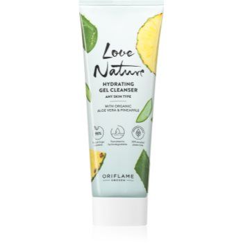 Oriflame Love Nature Organic Aloe Vera & Pineapple gel hidratant de curatare