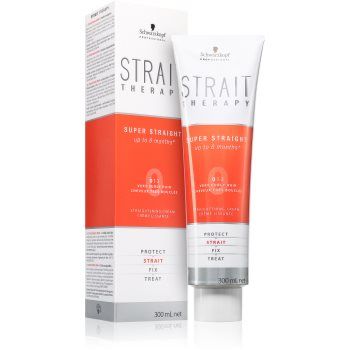 Schwarzkopf Professional STRAIT Therapy Super Straight crema pentru par cu efect de netezire