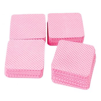 Servetele Unghii Lint Free SensoPRO Milano, 200 buc, Pink