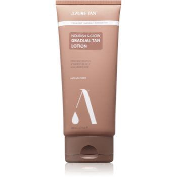 Azure Tan Nourish & Glow crema autobronzanta pentru corp