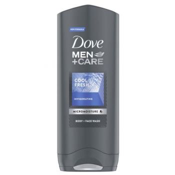 Gel de Dus pentru Barbati - Dove Men +Care Cool Fresh Micromoisture Body + Face Wash, 400 ml