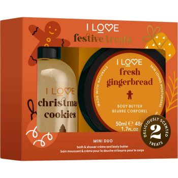 I love... Festive Treats set cadou pentru corp