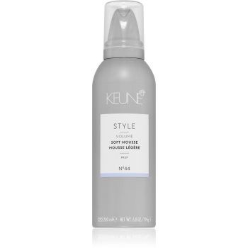 Keune Style Soft Mousse fixativ de păr pentru volum, cu fixare medie pentru fixare naturala si stralucire