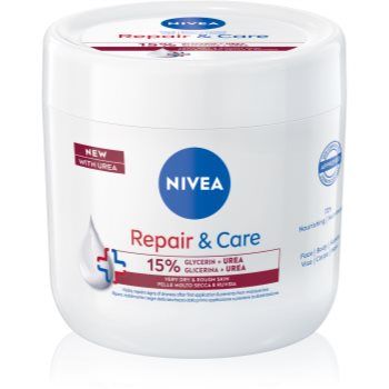 NIVEA Repair & Care Urea cremă de corp regeneratoare pentru pielea uscata sau foarte uscata