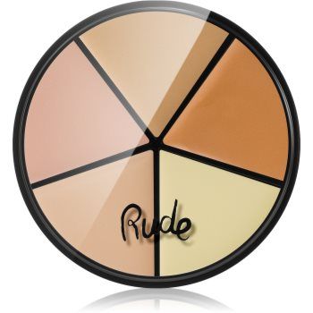 Rude Cosmetics Fabulous Concealer Wheel paleta corectoare