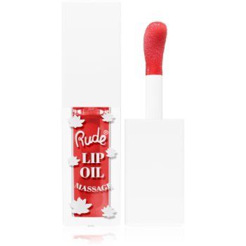 Rude Cosmetics Lip Oil Massage ulei pentru buze cu efect de hidratare