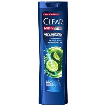 Sampon Anti-matreata pentru Barbati - Clear Men Anti-Dandruff Refreshing Grease Control, 225 ml