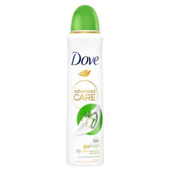 Deodorant Spray - Dove Advanced Care Go Fresh Cucumber & Green Tea, 150 ml