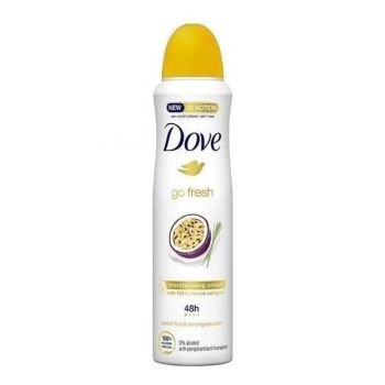 Deodorant Spray - Dove Advanced Care Go Fresh Passion Fruit & Lemongrass, 150 ml