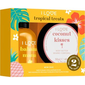 I love... Tropical Treats set cadou pentru corp