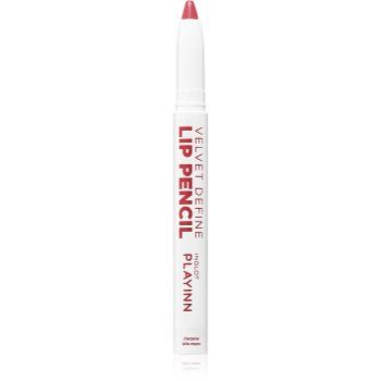 Inglot PlayInn Velvet Define Lip Pencil creion intensiv de buze