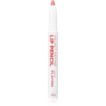 Inglot PlayInn Velvet Define Lip Pencil creion intensiv de buze