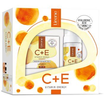 Lirene Vitamin Energy C+E set cadou pentru piele uscata spre sensibila pentru femei